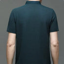 Camiseta Masculina Polo Seda Azul